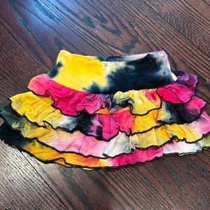 Random hearts skirt